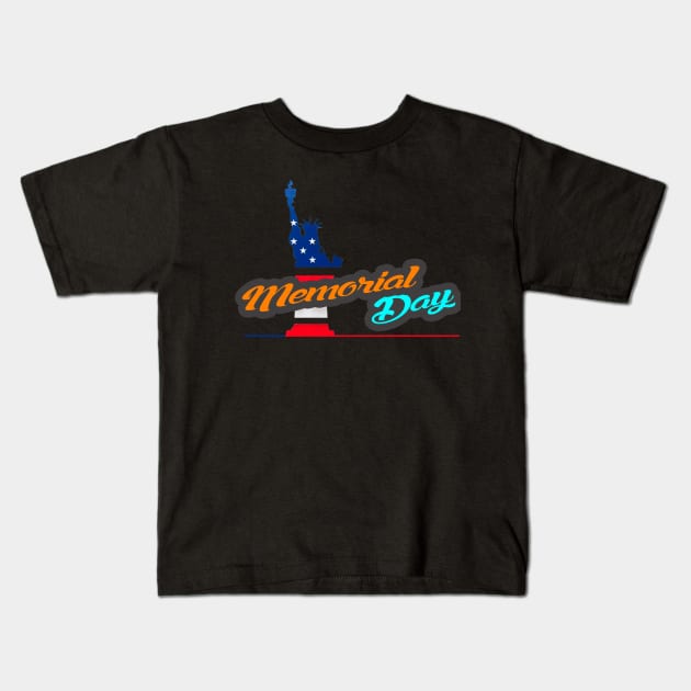 Memorial day merica 2020 Kids T-Shirt by BaronBoutiquesStore